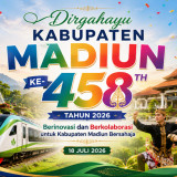 7 Ucapan Selamat HUT Kabupaten Madiun ke-458, Cocok Dijadikan Caption di Media Sosial