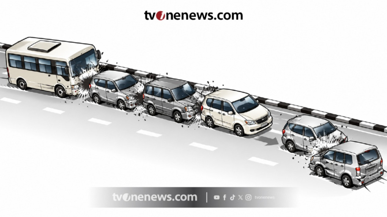 Libatkan Lexus dan BYD, Kenapa Bisa 4 Kendaraan Alami Kecelakaan Beruntun di KM 26 Tol Jakarta-Cikampek?
            - galeri foto