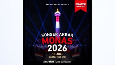 Ada Konser Akbar di Monas Malam ini, Polisi Siagakan Ribuan Personel dan Rekayasa Lalu Lintas