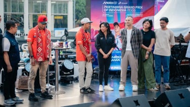 Utusan Khusus Presiden, Raffi Ahmad Beri Dukungan ke Dua Pembalap Indonesia di MotoGP Pertamina Grand Prix of Indonesia 2026