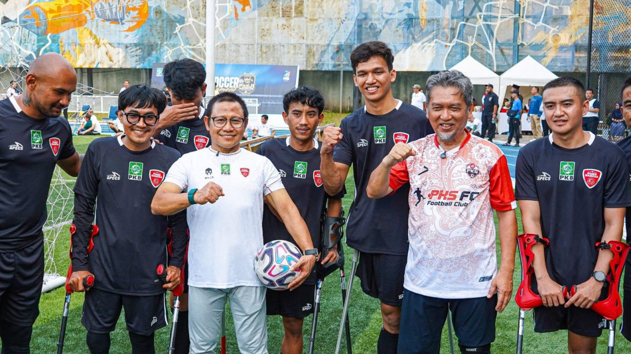 PKS dan PKB Kompak Dukung Pembinaan Tim Sepak Bola Amputee Indonesia
            - galeri foto