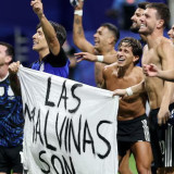 Spanduk Malvinas bikin Panas