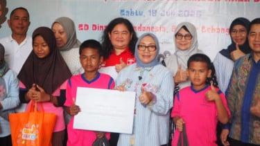 Berikan Baksos ke 350 Anak di Bantar Gebang, PINTI dan KemenPPPA Sinergi Kawal Tumbuh Kembang Anak