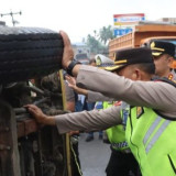 Seorang Sopir Diamankan Polisi Diduga Jadi Penyebab Kecelakaan Beruntun yang Tewaskan 4 Orang di Deli Serdang