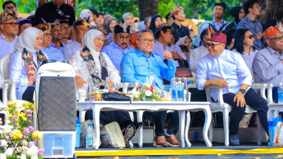Gubernur Khofifah Buka Banyuwangi Ethno Carnival 2026, Ekonomi Kreatif Lestarikan Warisan Budaya Bangun Peradaban From Local To Global