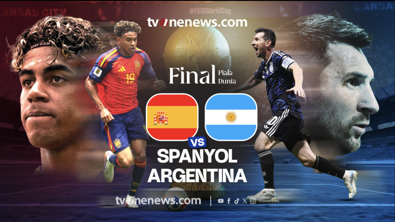 Jadwal Final Piala Dunia: Ada Spanyol Vs Argentina Dini Hari Nanti
            - galeri foto