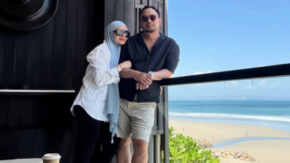 Putra Meisya Siregar dan Bebi Romeo Terseret Ombak di Bali