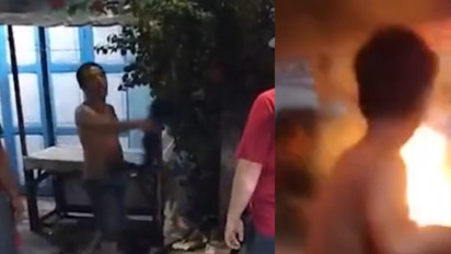 Geger! Anak Tega Bakar Ayah Kandung di Medan, Ternyata Pelaku Positif Narkoba dan Seorang Residivis