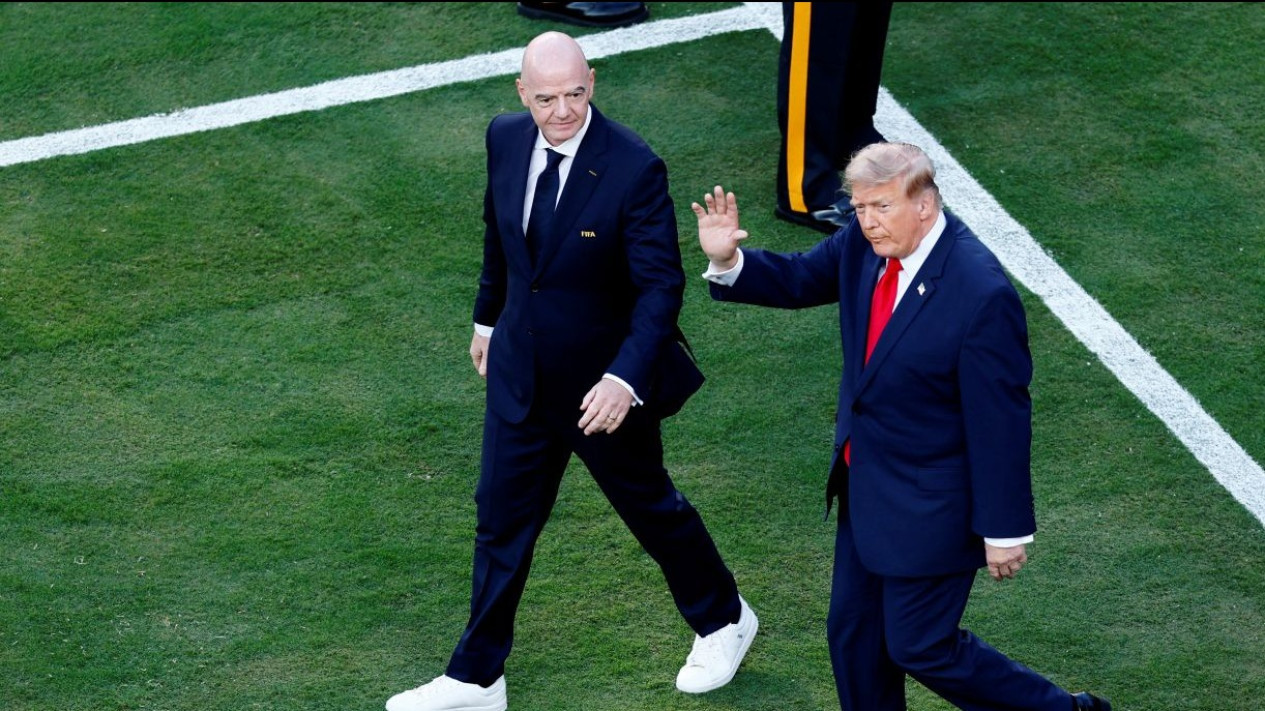 Donald Trump Dicemooh di Final Piala Dunia 2026, Sorakan Penonton Menggema Tiap Wajahnya Tampil di Layar Stadion
            - galeri foto