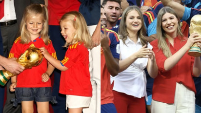 Potret Putri Leonor dan Infanta Sofia, dari Angkat Trofi Piala Dunia 2010 hingga Rayakan Gelar Spanyol 2026