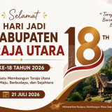 10 Ucapan Selamat Hari Jadi Kabupaten Toraja Utara ke-18 Tahun 2026, Cocok Dijadikan Caption Media Sosial