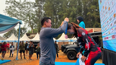 Jabar Kuasai Nomor Downhill Kejurnas MTB 2026, Borong 3 Medali Emas