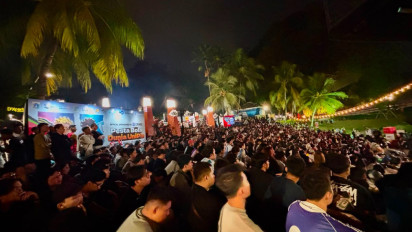 Serunya Nobar Final Piala Dunia 2026 di Taman Bendera Pusaka Barito, Ruang Terbuka Hijau yang Baru Diresmikan Bulan Maret Lalu