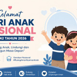 10 Ucapan Selamat Hari Anak Nasional ke-42 Tahun 2026, Cocok Dijadikan Caption di Media Sosial