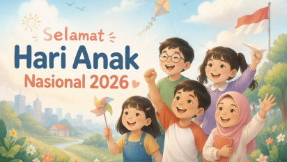 15 Ucapan Selamat Hari Anak Nasional 2026 yang Penuh Makna, untuk Status WhatsApp, Facebook, dan Instagram
