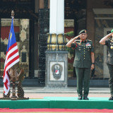 Perkuat Kemitraan Strategis, Kasad Terima Kunjungan Panglima Tentera Darat Malaysia