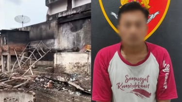 Viral Suami Nekat Bakar Rumah Mertua hingga Melalap 11 Rumah, Begini Penjelasan Polisi