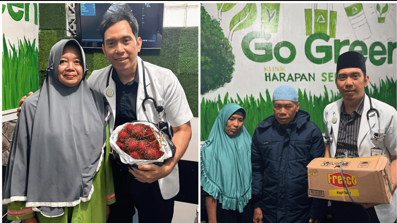 Pasien Boleh Bayar Pakai Beras hingga Botol Bekas, Ini Alasan Dokter di Cianjur Terapkan Sistem 'Ijab Kabul' Selama 17 Tahun
            - galeri foto