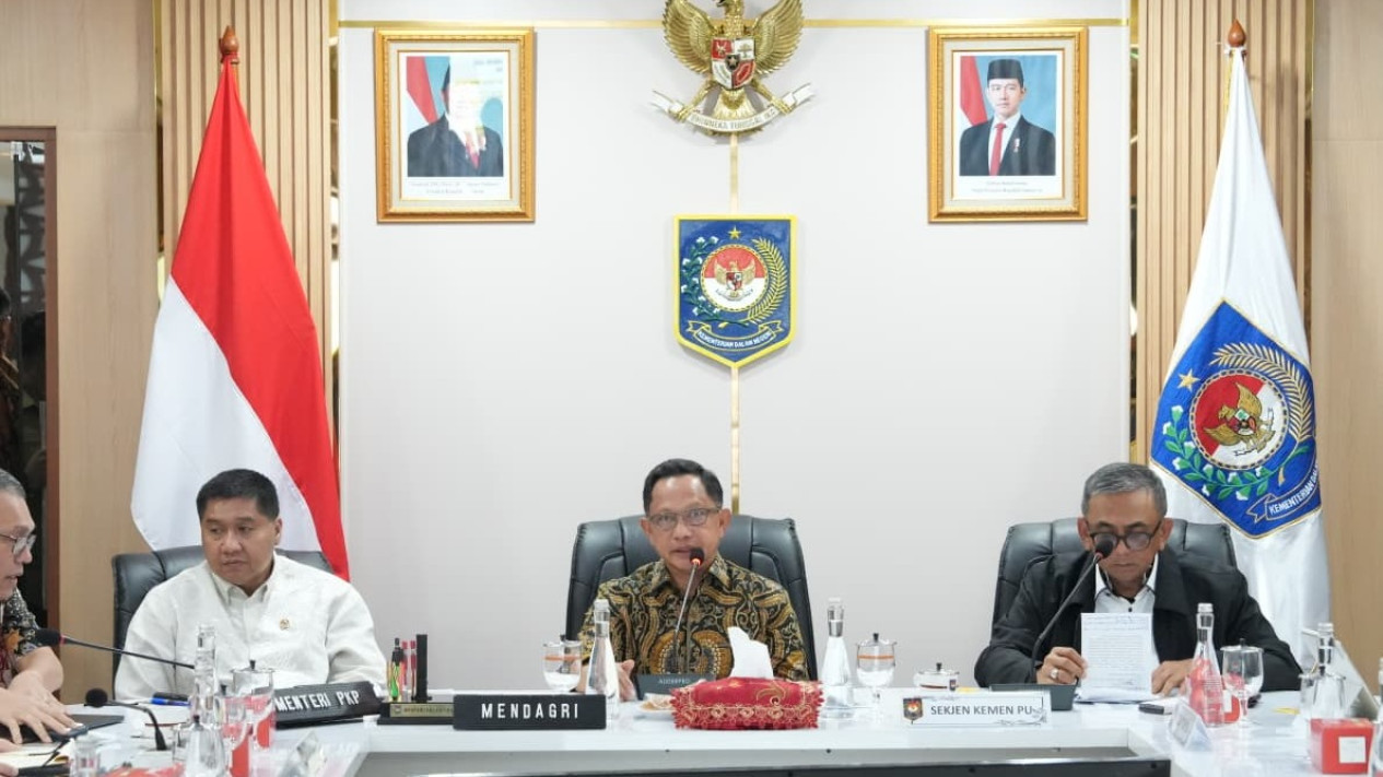 Anggaran Rehab-Rekon Mulai Didistribusikan, Kasatgas Tito Karnavian Minta K/L Informasikan Rencana Program kepada Kepala Daerah
            - galeri foto
