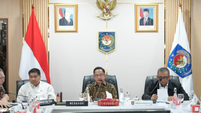 Anggaran Rehab-Rekon Mulai Didistribusikan, Kasatgas Tito Karnavian Minta K/L Informasikan Rencana Program kepada Kepala Daerah