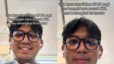 Bikin Tepok Jidat, Seorang Pria Dipecat di KRL saat Perjalanan ke Kantor, Videonya Viral di Medsos