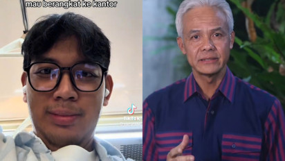 Respons Menohok Ganjar Pranowo usai Lihat Video Pria Dipecat di KRL: Ya Diuwongke Lah