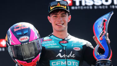 Honda Resmi Promosikan David Alonso ke Kelas MotoGP Musim Depan, Juara Moto3 2024 itu Bakal jadi Duet Fabio Quartararo?