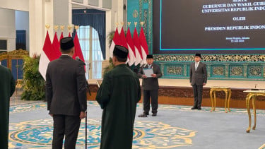 Sah! Prabowo Lantik Sudaryono jadi Kepala BGN Gantikan Nanik S. Deyang, Diminta Sumpah Jabatan