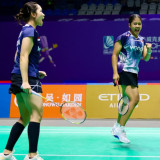 Hasil China Open 2026: Rachel/Febi Sukses Pulangkan Wakil Tuan Rumah yang Jadi Unggulan Kedua di Babak Pertama