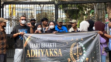 Momentum Hari Bakti Adhyaksa ke-66, Barisan Advokasi Rakyat Gelar Aksi di Kejagung