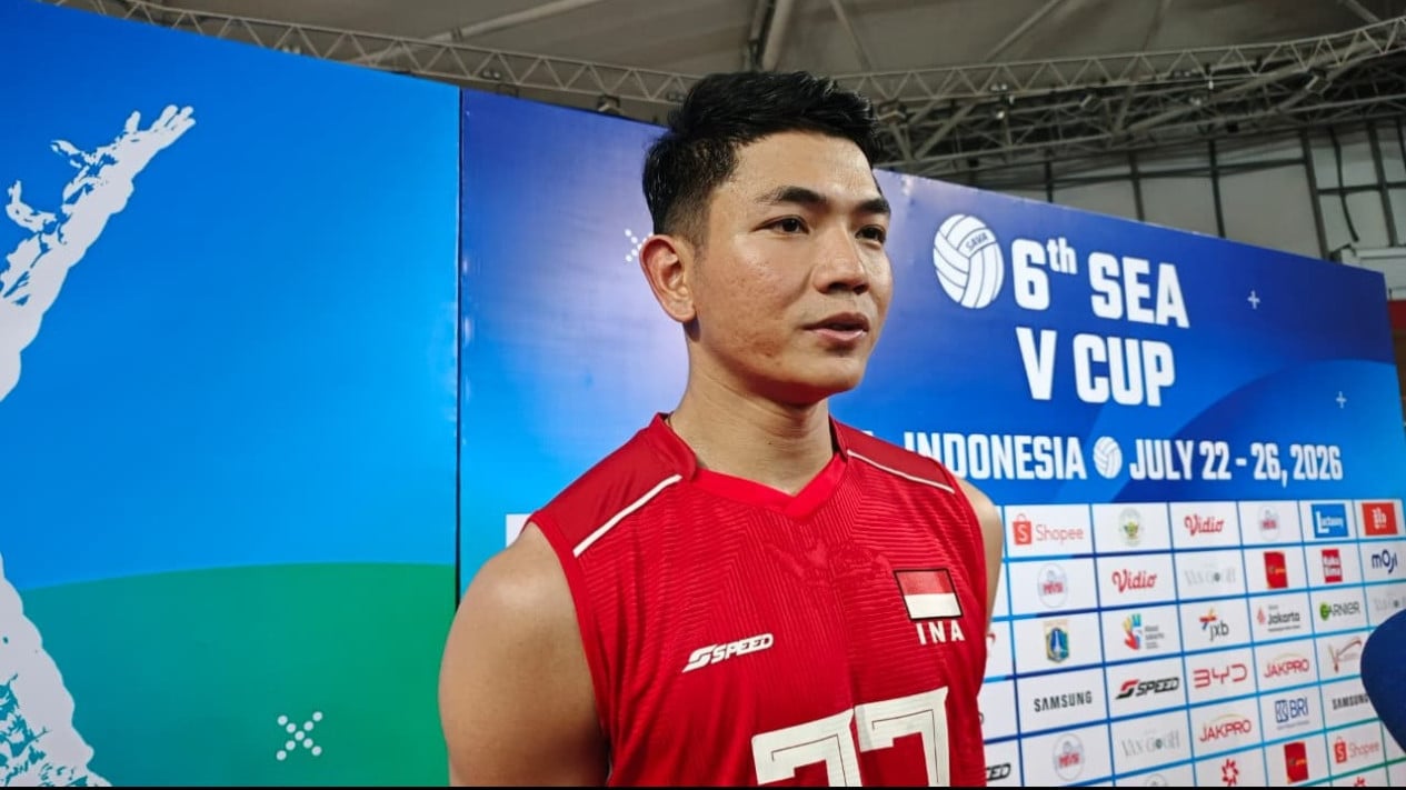 Cerita Lucu Luvi Febrian Nugraha saat Debut Dipanggil ke Timnas Voli Indonesia: Saya Dihubungi Waktu Tidur di Rumah
            - galeri foto