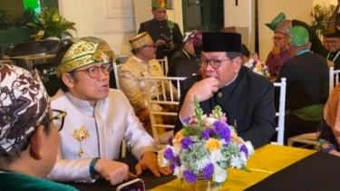 Pramono Bisik-bisik ke Cak Imin: Semua Orang yang Tinggalkan Partainya Nggak Pernah Jadi Besar