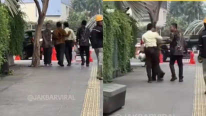 Heboh Mobil Alphard Diduga Terobos Lampu Penyeberangan di Kawasan Bundaran HI, Pengendara Cekcok dengan Petugas Keamanan