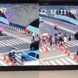 Beredar Video CCTV Mobil Alphard Terobos Lampu Penyeberangan di Bundaran HI, Petugas Keamanan Nyaris Tertabrak