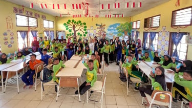 Perkuat Gizi Anak Sejak Dini, Program SEHATI TAP Jangkau 16 Sekolah di Muaro Jambi