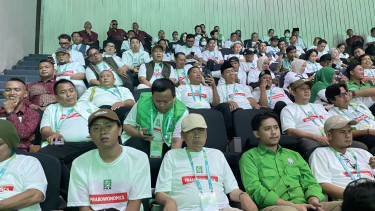 Puncak Harlah ke-28 PKB Diwarnai Kaos ‘Prabowonomics’, Cak Imin Imin Beberkan Maknanya