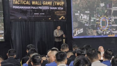 Piala Presiden, 1.500 Personel Polda Jabar Diturunkan