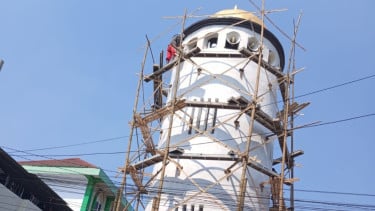 Menara Bersejarah Tambakberas Jombang Bersolek Sambut Muktamar ke-35 NU, Jadi Simbol Persatuan Nahdliyin