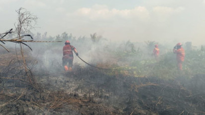Petugas Gabungan Cepat Tangani Karhutla di Blora dan Klaten