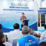 Kapolri Resmikan Sekber Koalisi Besar Buruh Indonesia: Saya akan Berada di Garda Terdepan untuk Memperjuangkan