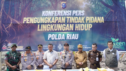 Rusak Kawasan Hutan, Polda Riau Tangkap Dua Tersangka