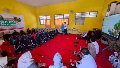 Gerakan Satu Anak Satu Pohon, Siswa SD Diajak Peduli Lingkungan Sejak Dini