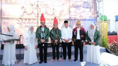 Haul Akbar Syekh Yusuf, Ketum Peradi Profesional: Nilai Persatuan Harus Dijaga