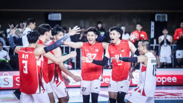 Timnas Voli Indonesia Finis Peringkat Ketiga SEA V Cup Usai Kalahkan Kamboja