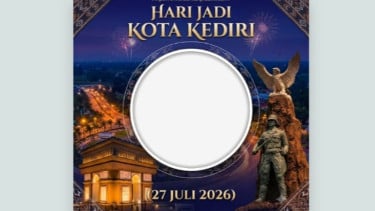 Link Twibbon Hari Jadi Kota Kediri ke-1147 Tahun 2026, Pasang Foto dan Bagikan ke Media Sosial