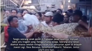 Kronologi Pria Tewas Dihakimi Massa Usai Kepergok Maling Ayam di Bali