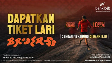 Wujudkan Mimpi Berlari di Bromo, Mulai dengan Menabung di Bank BJB