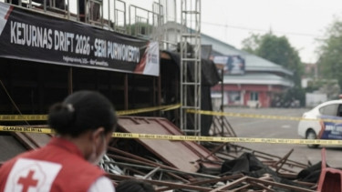 Waduh, Tribun VIP Kejurnas Drift 2026 di Purwokerto Ambruk, 90 Penonton Terluka! Begini Kronologinya