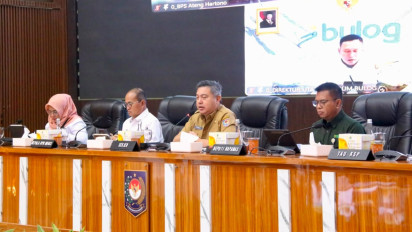 Jelang Hari Kemerdekaan, Sekjen Kemendagri Minta Bulog dan Pemda Gencarkan Gerakan Pangan Murah