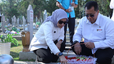 Awali Rangkaian Hari Jadi ke-67, Jajaran Kementerian PANRB Ziarah ke Makam Mantan Menteri PANRB